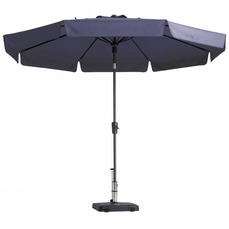 Madison Parasol | Flores Luxe | Safier Blue | ∅300cm