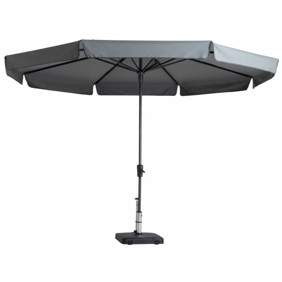 Madison Parasol | Syros Luxe Round | Light Grey | ∅350cm 