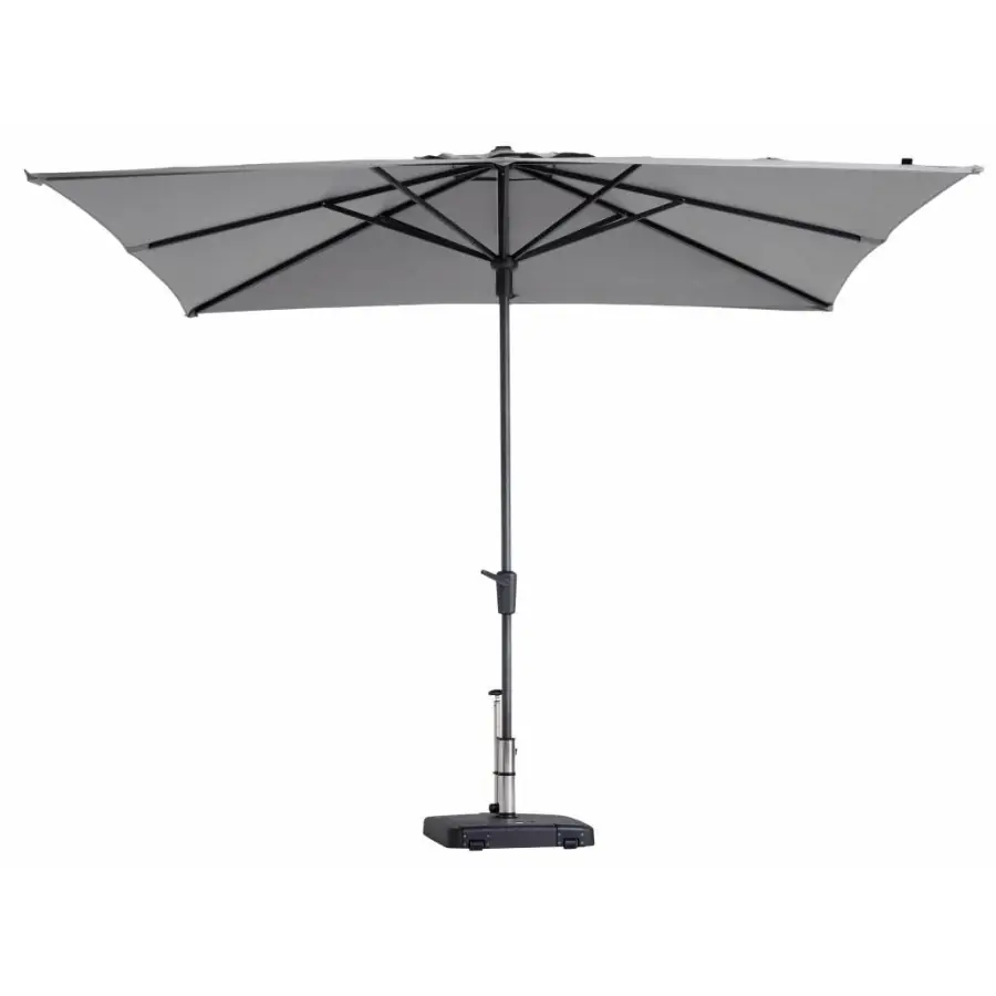 Madison Parasol | Syros Luxe Square | Light Grey | 280x280cm 