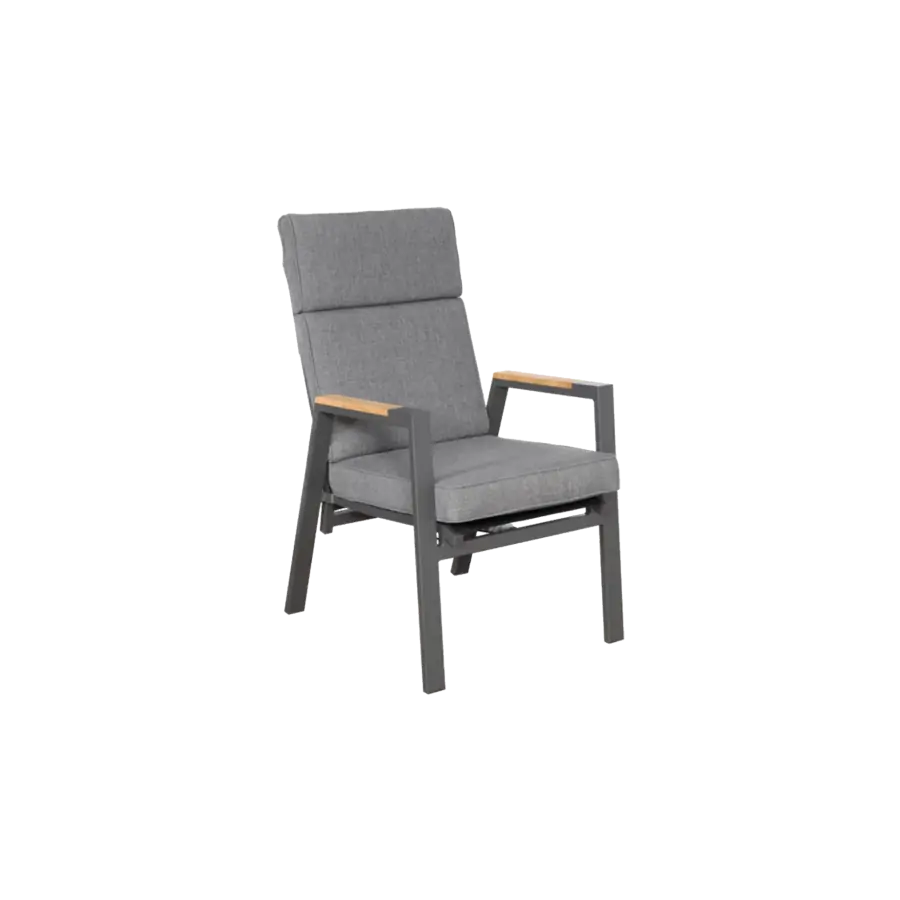 SenS-Line-Milano-tuinstoel-verstelbaar-aluminium-antraciet-modern