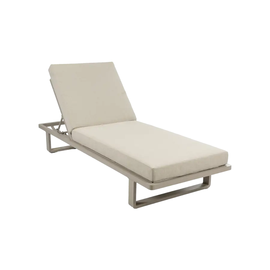 Modern-verstelbaar-ligbed-Sint-Maarten-champagne-sand-4-Seizoenen-Tuinmeubelen