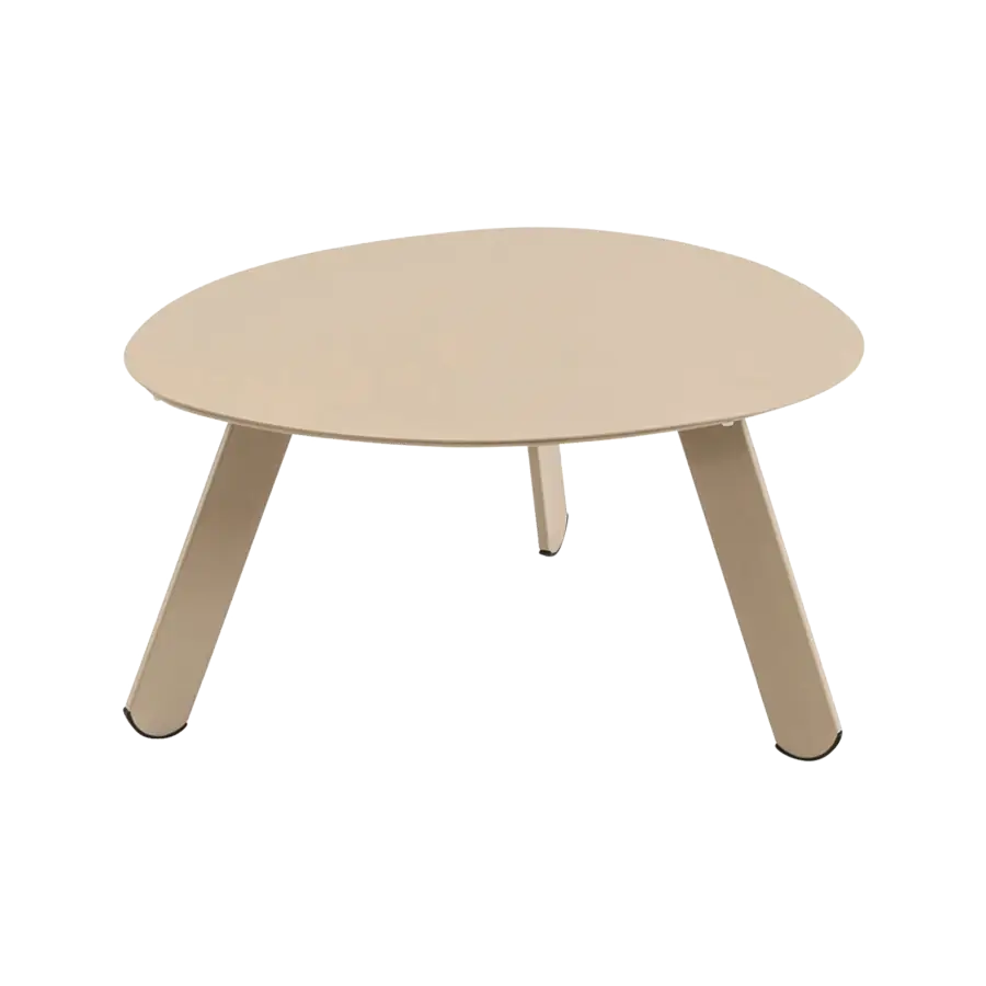 Bijzettafel Tiki 55x46x28cm | Taupe | Lesli Living