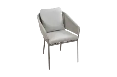 Dining tuinstoel Brindsi | Beige & Camel