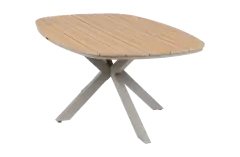 Tuintafel Cadiz 180x115cm | Tecon Teak & Camel