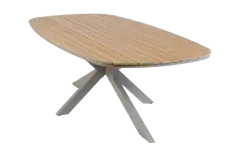 Tuintafel Cadiz 240x115cm | Tecon Teak & Camel