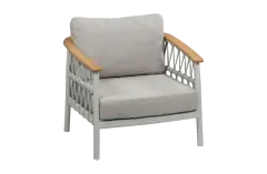 Loungestoel Capri | Naturel & Cream