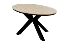 Ovale tuintafel Cyprus 180cm | Wood | Polywood & Aluminium