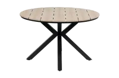Ronde tuintafel Cyprus &oslash;120cm | Wood | Polywood & Aluminium