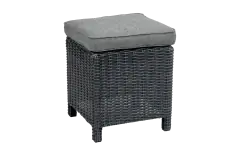 Dublin Hocker Black