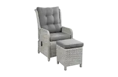 Dublin-Mystic-grey-loungestoel-met-hocker-wicker-comfort-4-seizoenen-tuinmeubelen