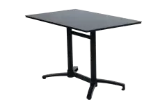 Inklapbare terrastafel Gent 120x70cm | Black