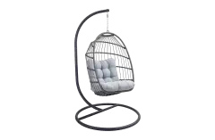 Hang Ei Malta | Grey & Black | Rope & Aluminium