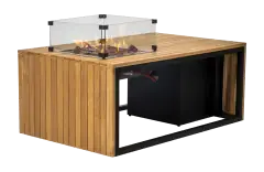 Vuurtafel Mida 120x80cm | Black | Enjoyfires