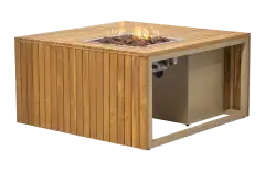 Vuurtafel Mida 90x90cm | Sand | Enjoyfires