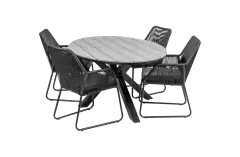 Mona-tuinset-black-5delig-cyprus-grey-tafelblad-polywood-4-seizoenen-tuinmeubelen