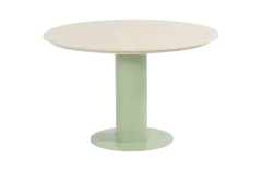 Tuintafel Girona &oslash;120cm | Soft Green & Beige | Hartman