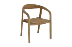 Stapelbare tuinstoel Selly | Teakhout