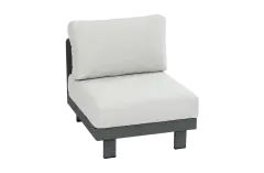 Middenelement Tulum | Black & Beige