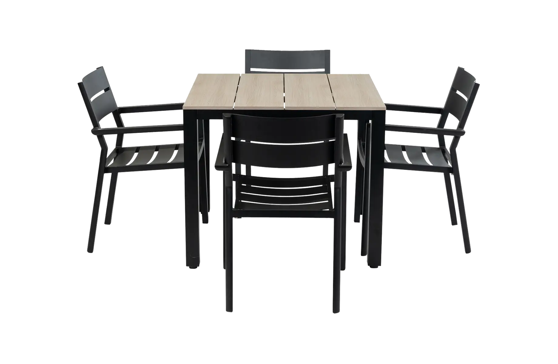 Cyprus-vierkante-tuintafel-modern-Delia-black-4-seizoenen-tuinmeubelen
