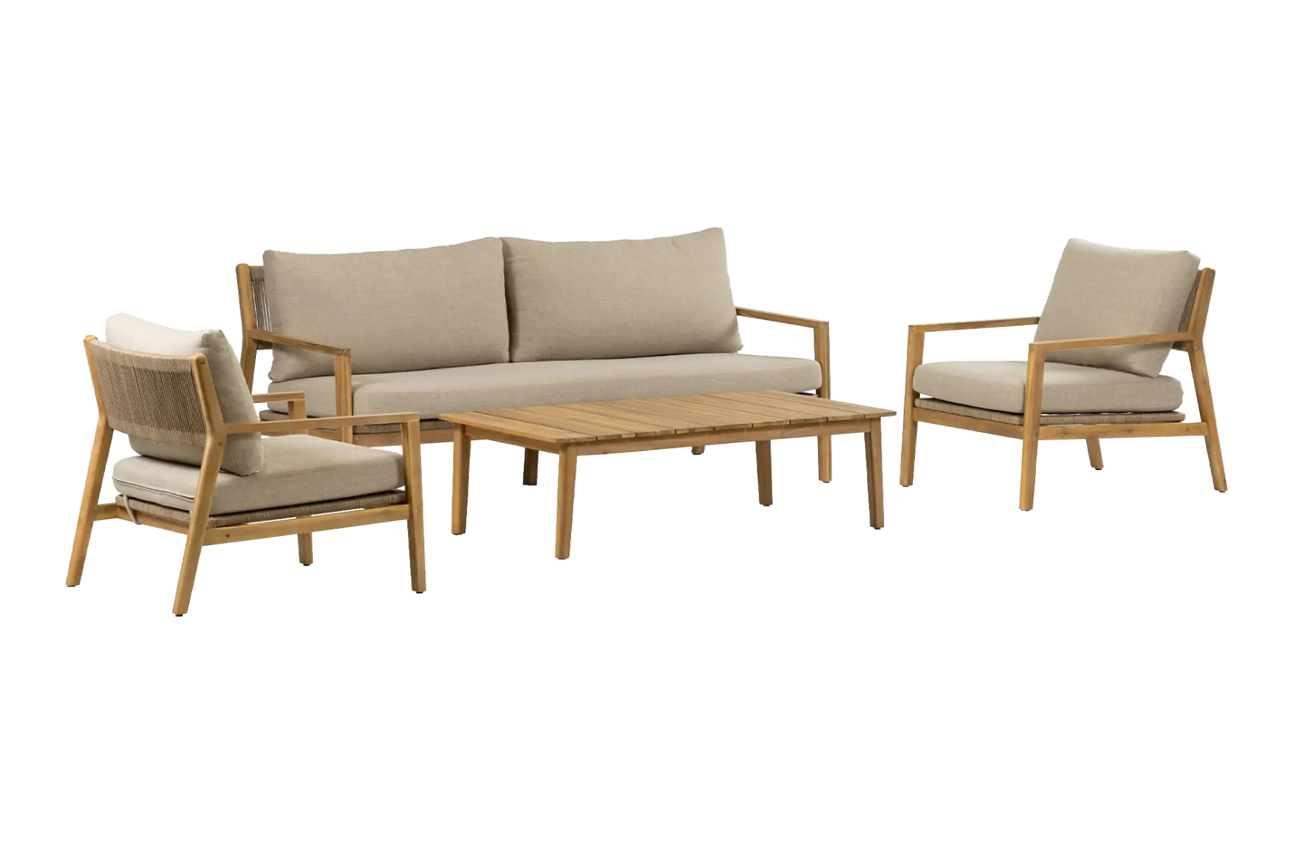 Loungeset-Felline-acaciahout-Japandi-4-seizoenen-tuinmeubelen
