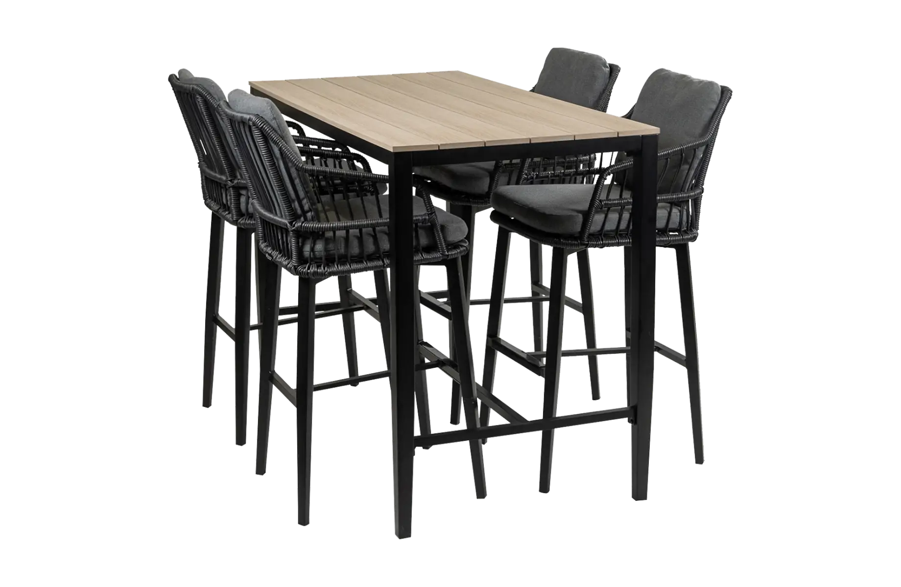 5delige-barset-isabel-black-cyprus-4-seizoenen-tuinmeubelen