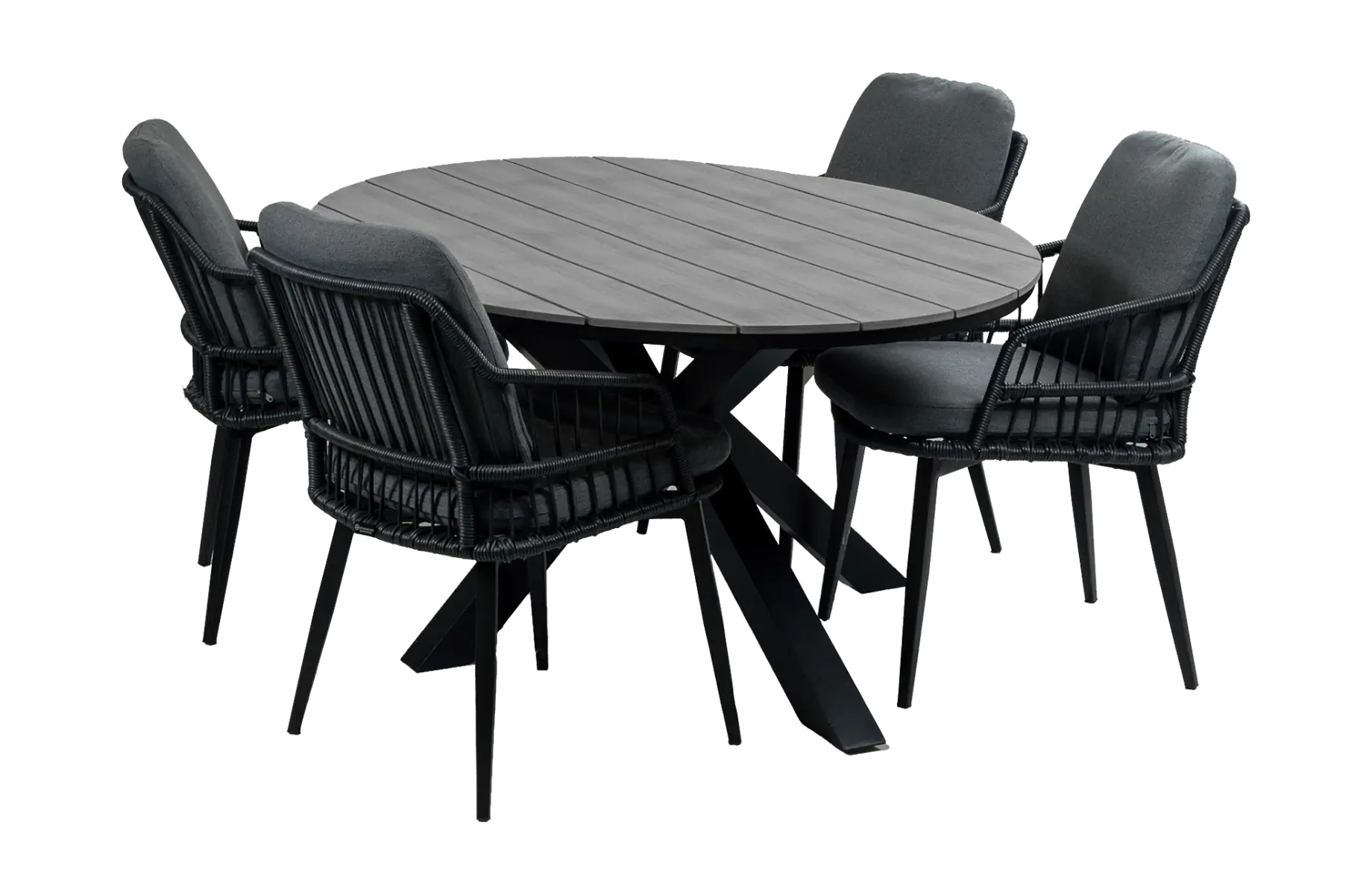 5delige-4persoons-tuinset-isabel-grey-buitentafel-4-seizoenen-tuinmeubelen