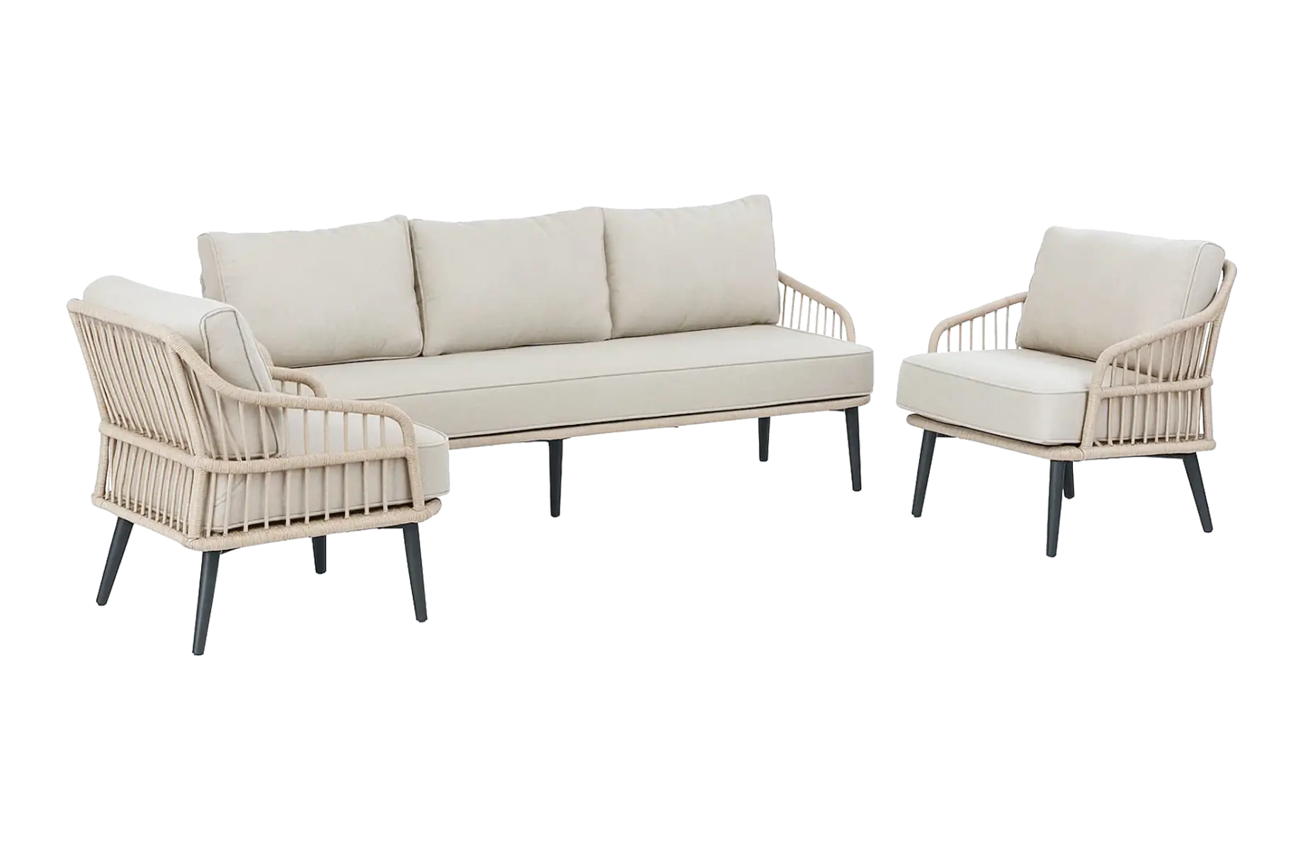 isabel sand loungebankset