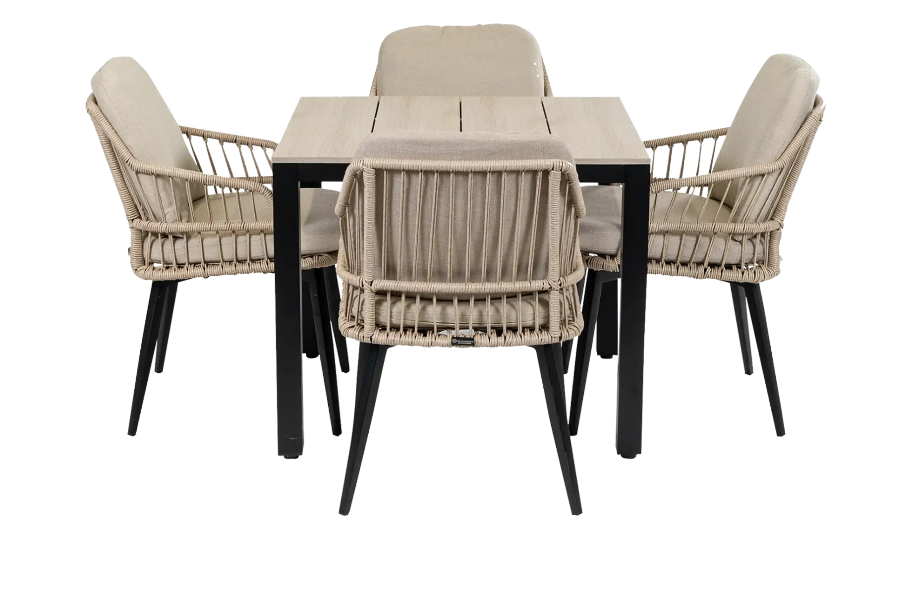 Cyprus-vierkante-tuintafel-isabel-sand-4-seizoenen-tuinmeubelen