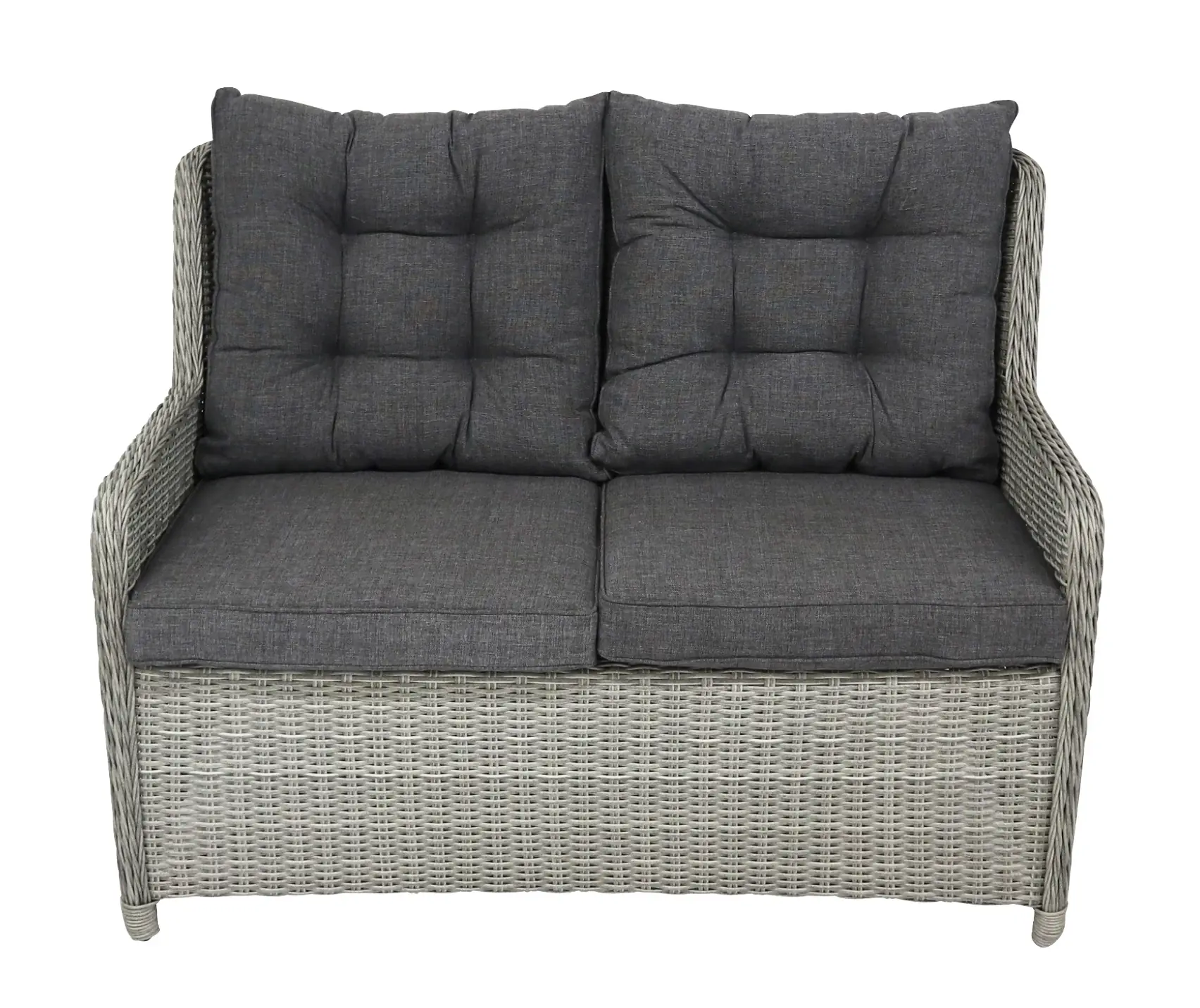Loungebank Dublin | 2-persoons | Mystic Grey | Wicker 