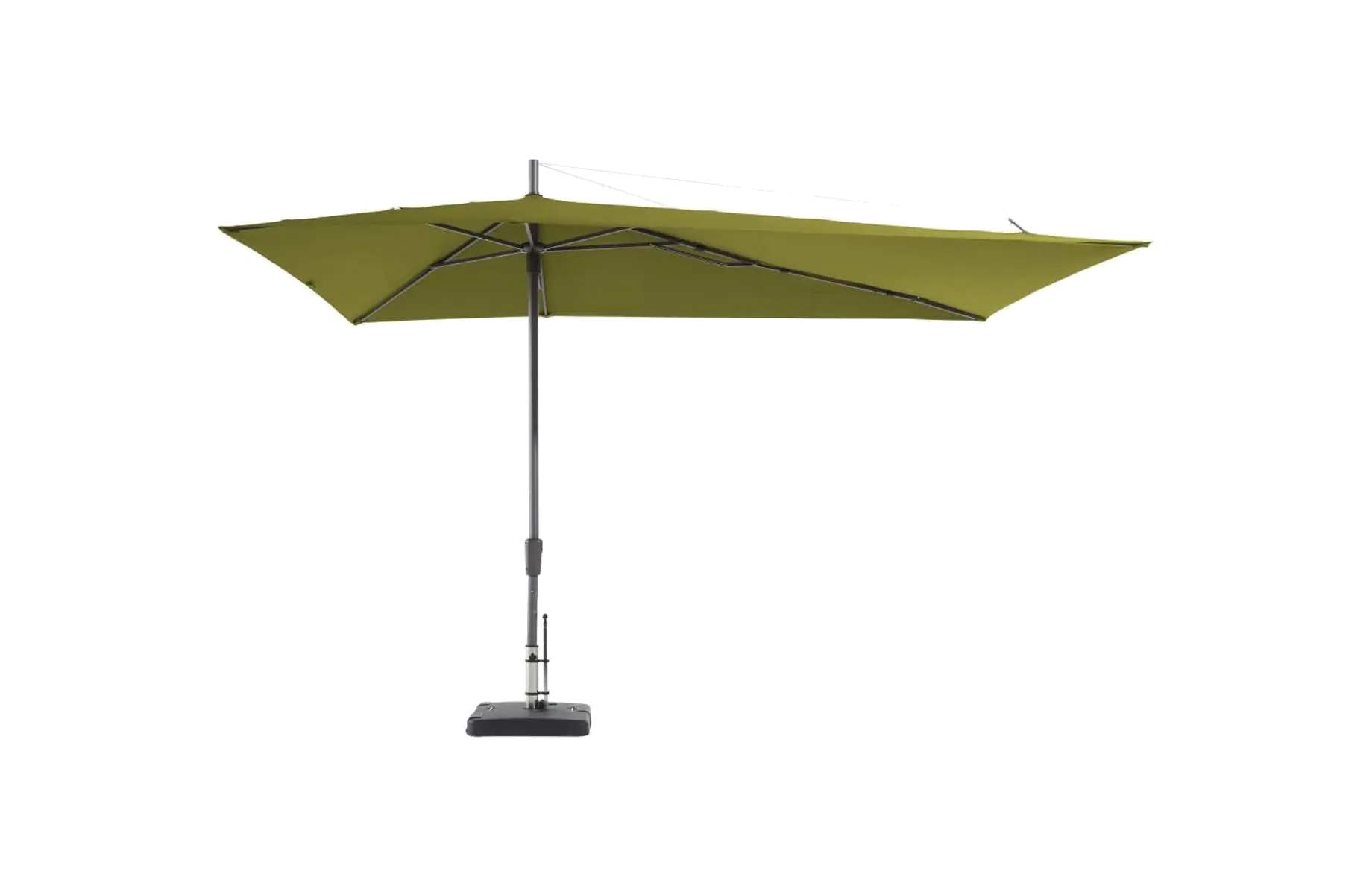 Madison Parasol | Asymetric Sideway | Sage Green | 220x360cm 