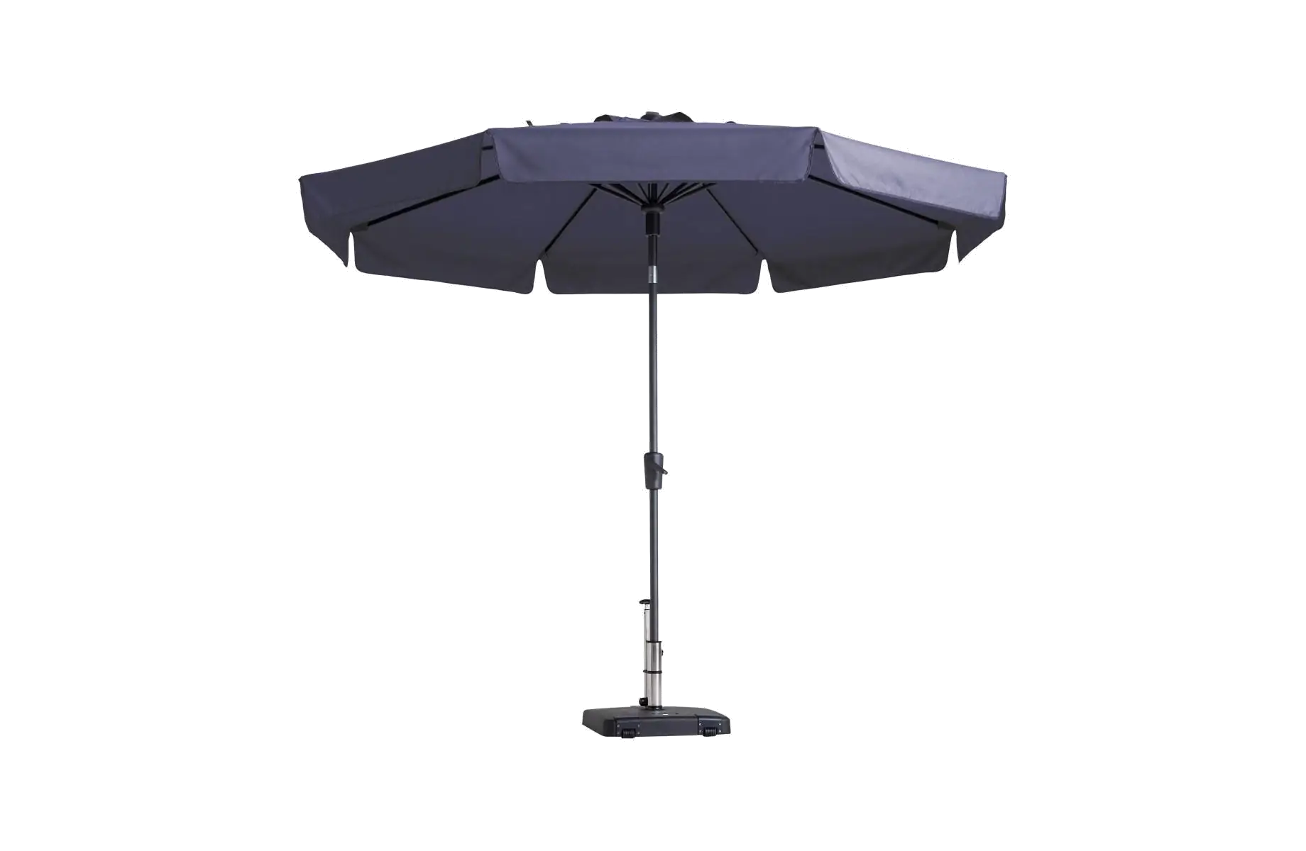 Madison Parasol | Flores Luxe | Safier Blue | ∅300cm