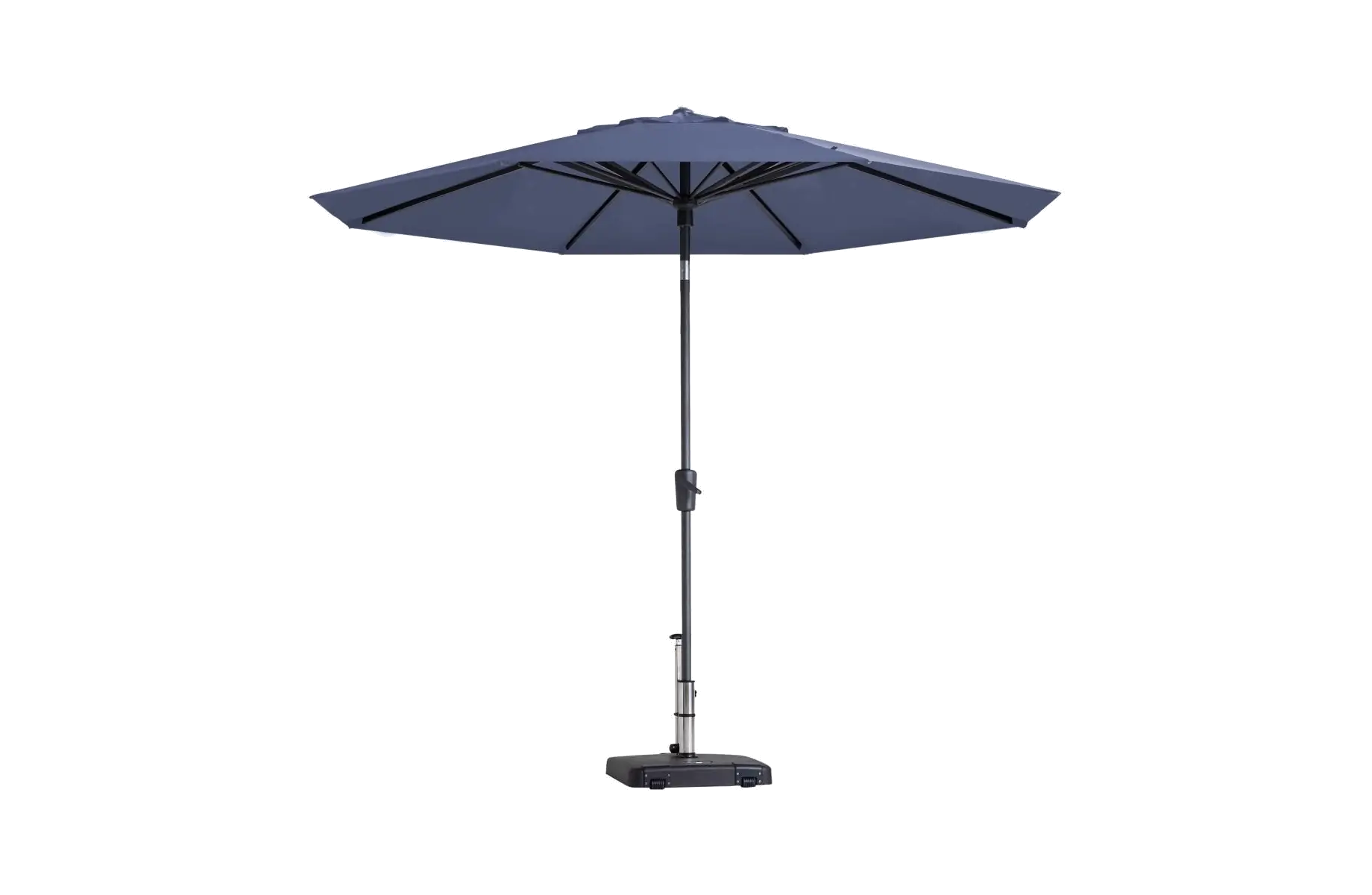 Madison Parasol | Paros Luxe Round | Safier Blue | ∅300cm 