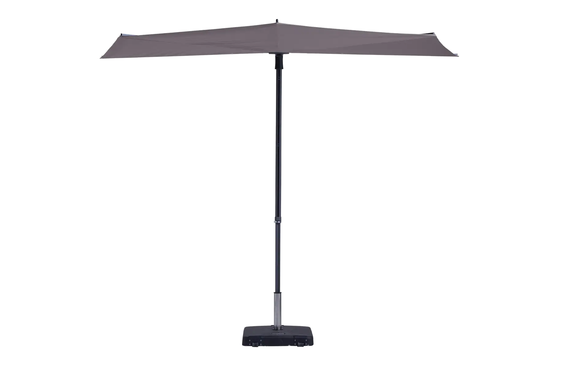 Madison Parasol | Sun Wave | Taupe | 270x150cm 