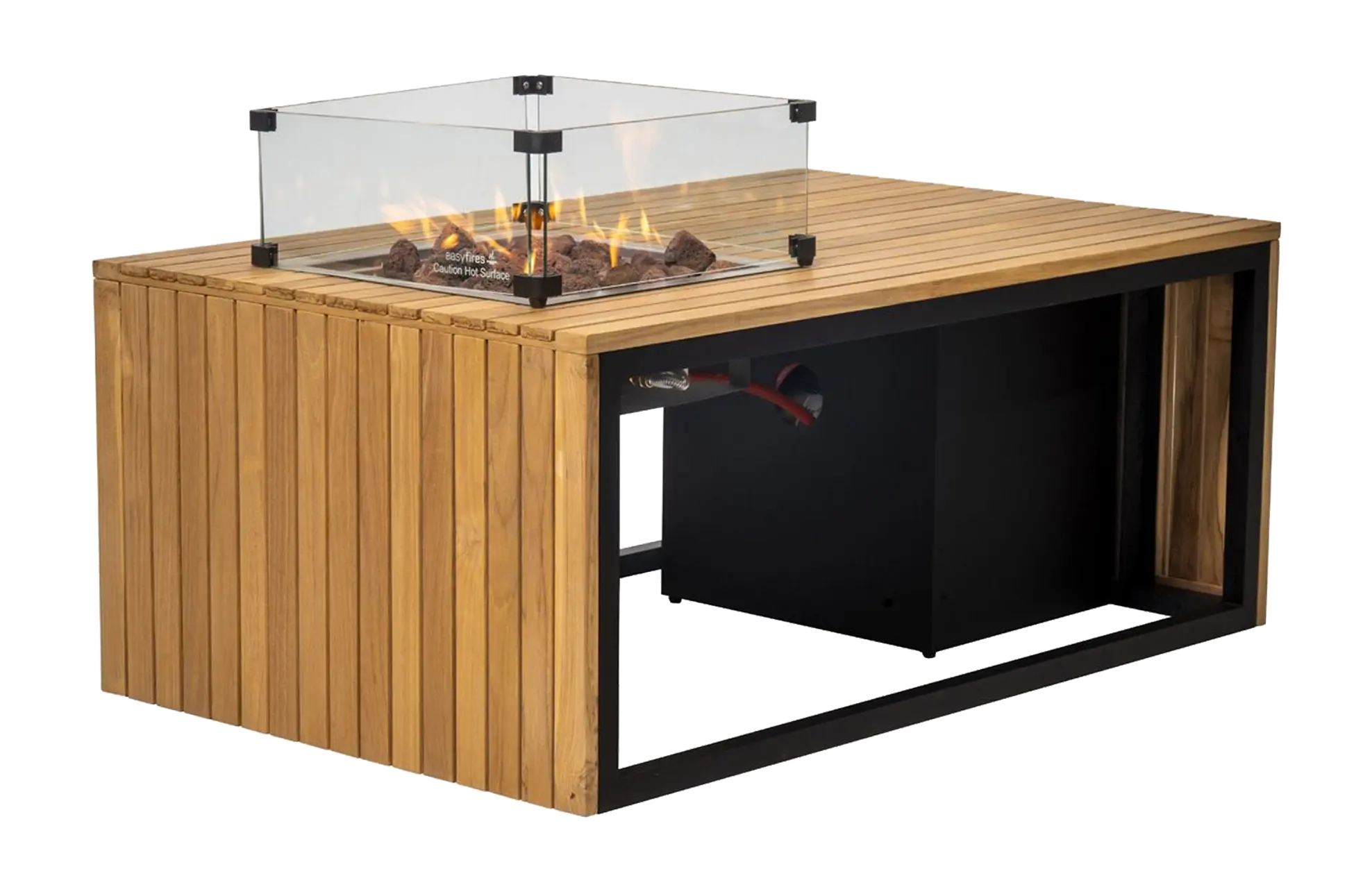 Vuurtafel Mida 120x80cm | Black | Enjoyfires
