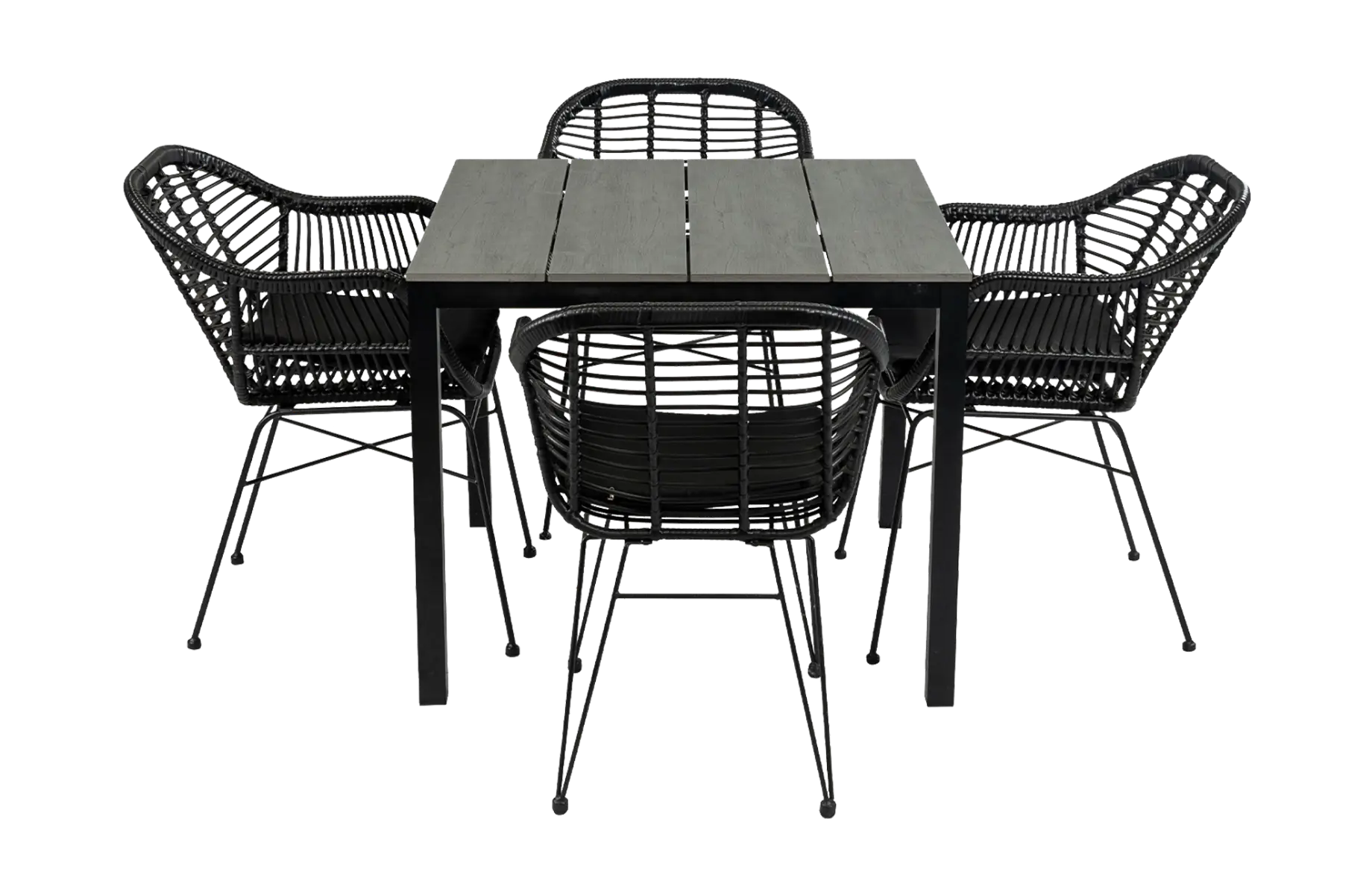 Cyprus-vierkante-tuintafel-modern-Oslo-black-4-seizoenen-tuinmeubelen