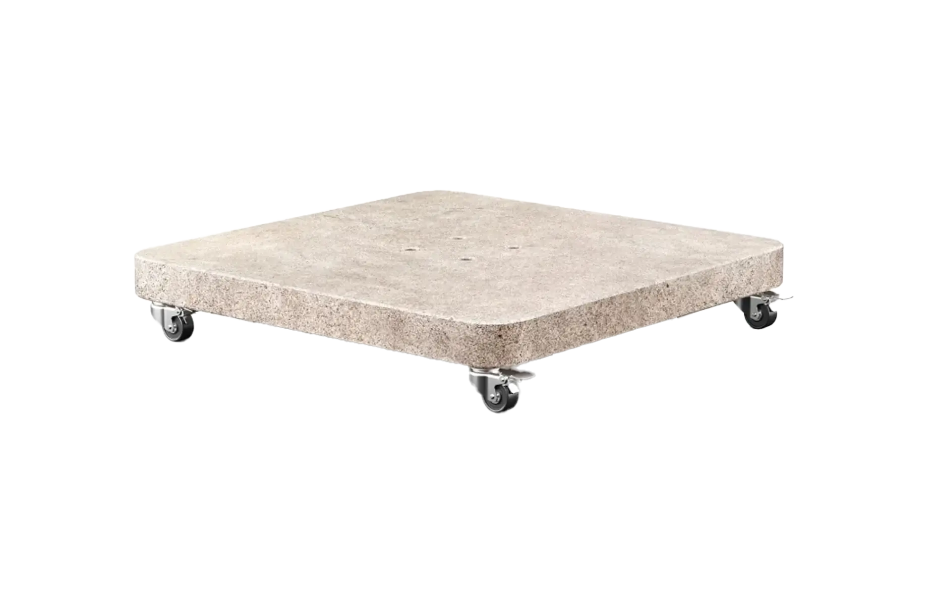 Parasolvoet Venezia Round Edge 120KG | Beige | Graniet | Platinum