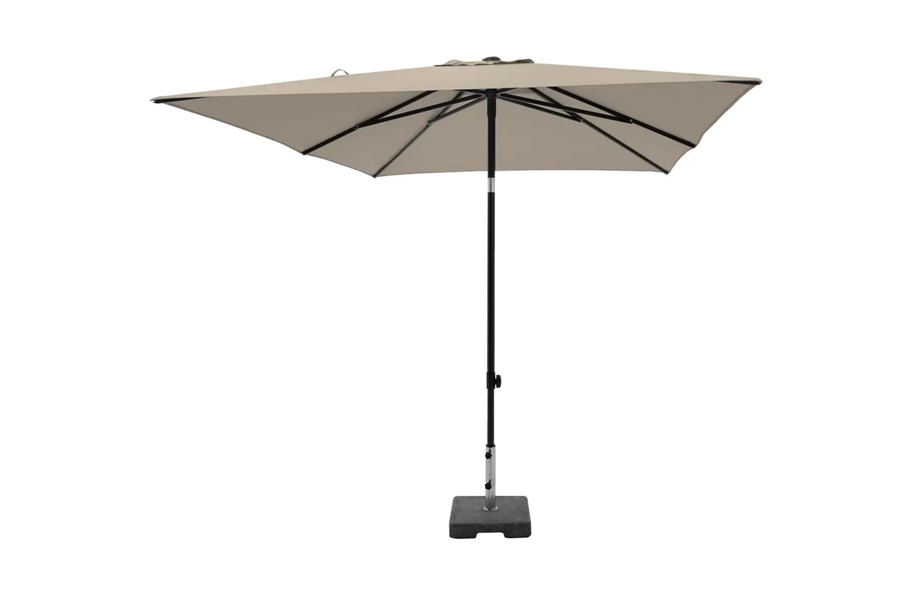 Madison Parasol | Moraira Push-up | Ecru | 230x230cm