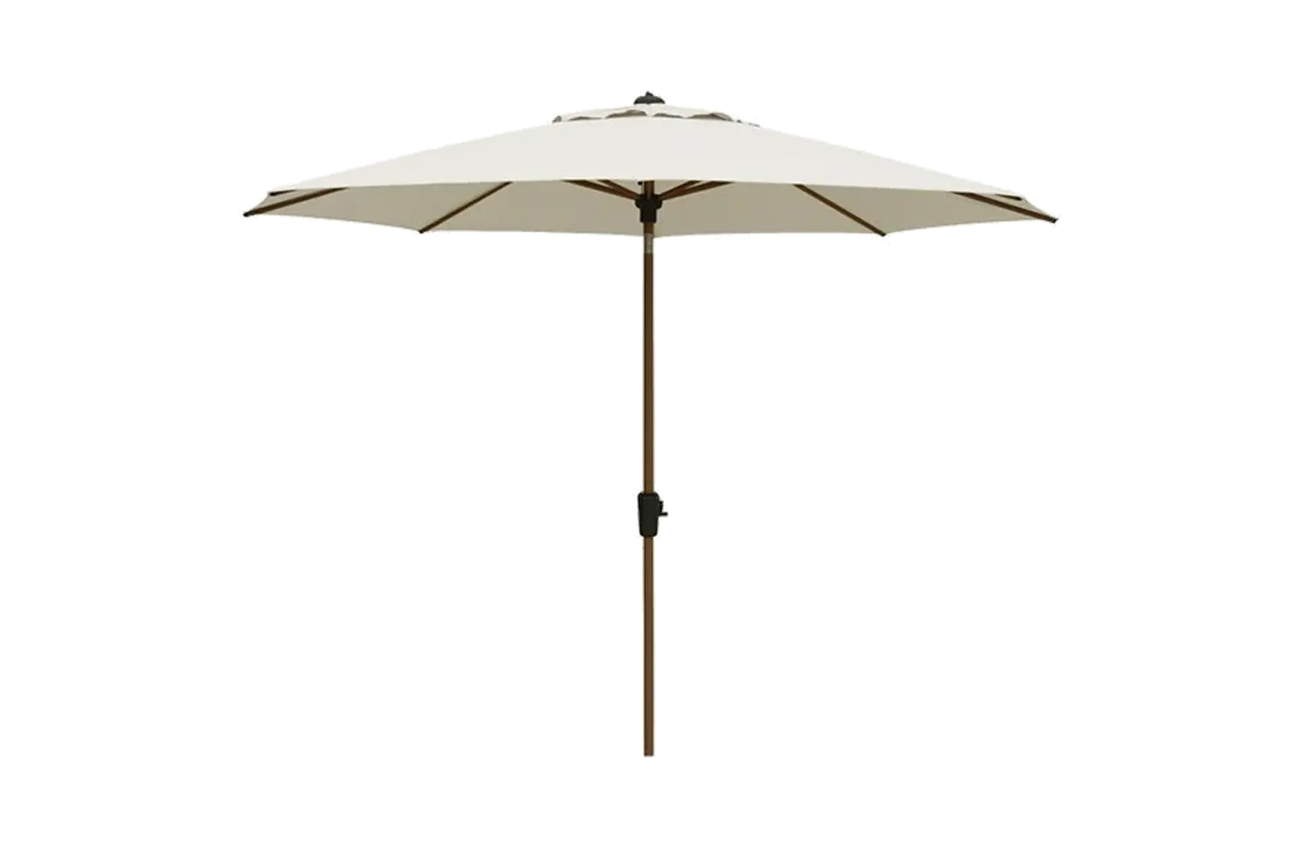 Madison Parasol | Lisbon | Champagne & Teak | Ø300cm
