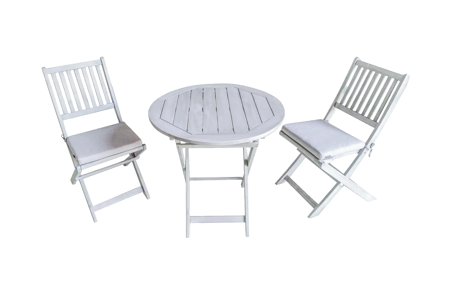 Bistroset Ravello | 3-delig in Fossil Grey & Acacia | Eurofar