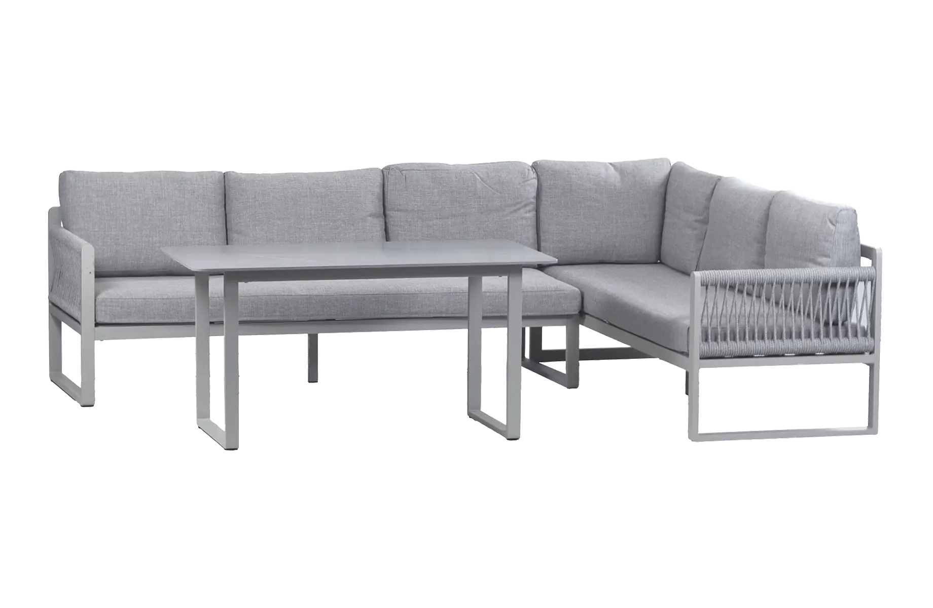 Reims-Sand-hoge loungeset-dining-modern-rope-luxe-4-seizoenen-tuinmeubelen