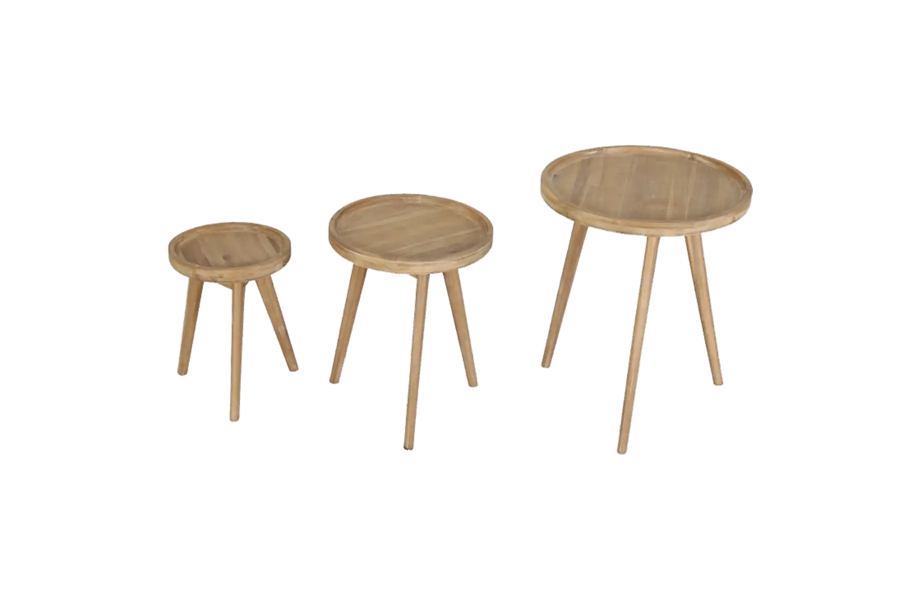 Acacia Bijzettafels San Jose Set van 3 – Eurofar Tuinmeubels