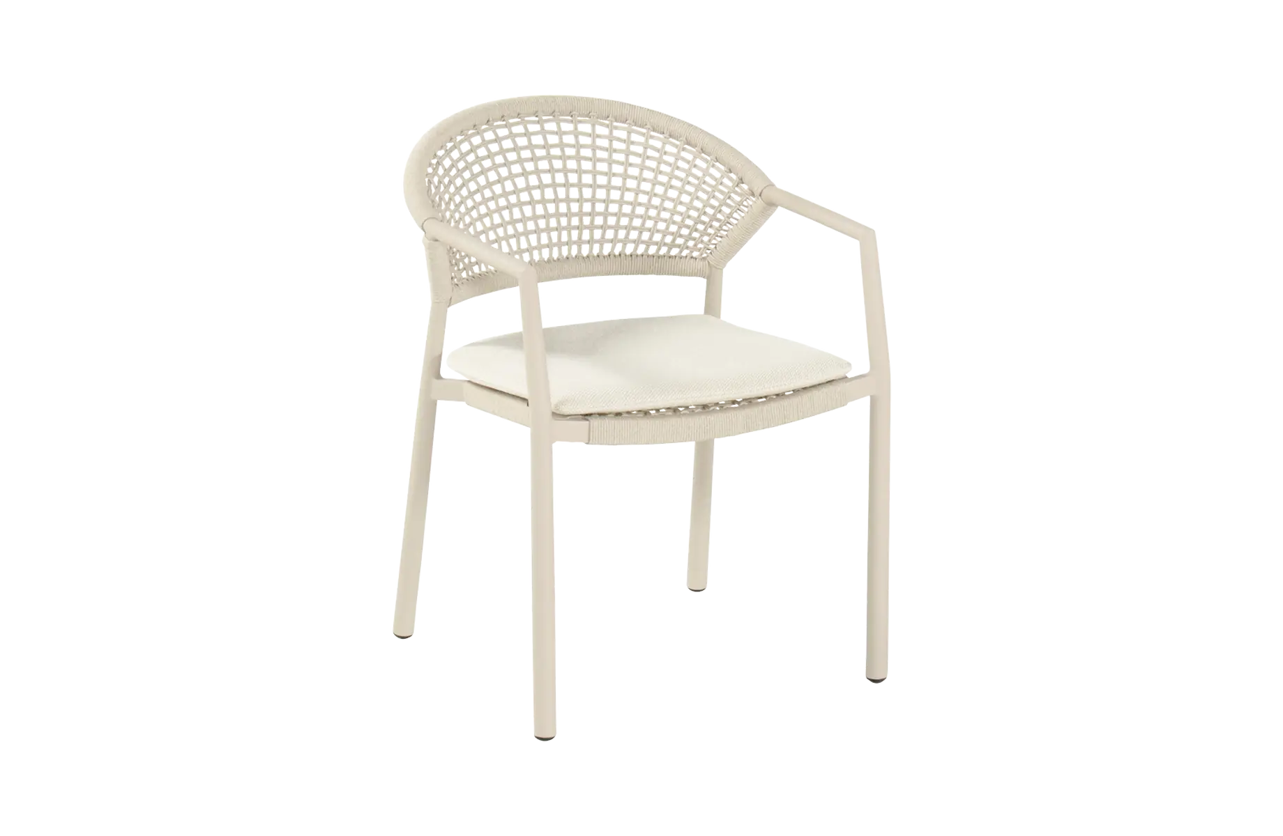 Stapelbare tuinstoel Taragona | Sand | Rope | Hartman