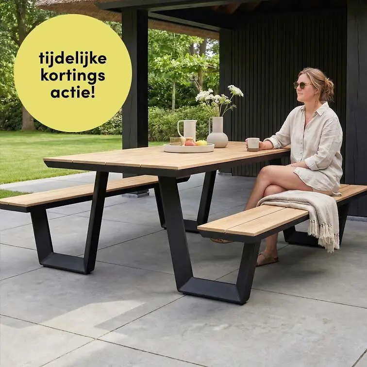 korting-picknickbank-modern