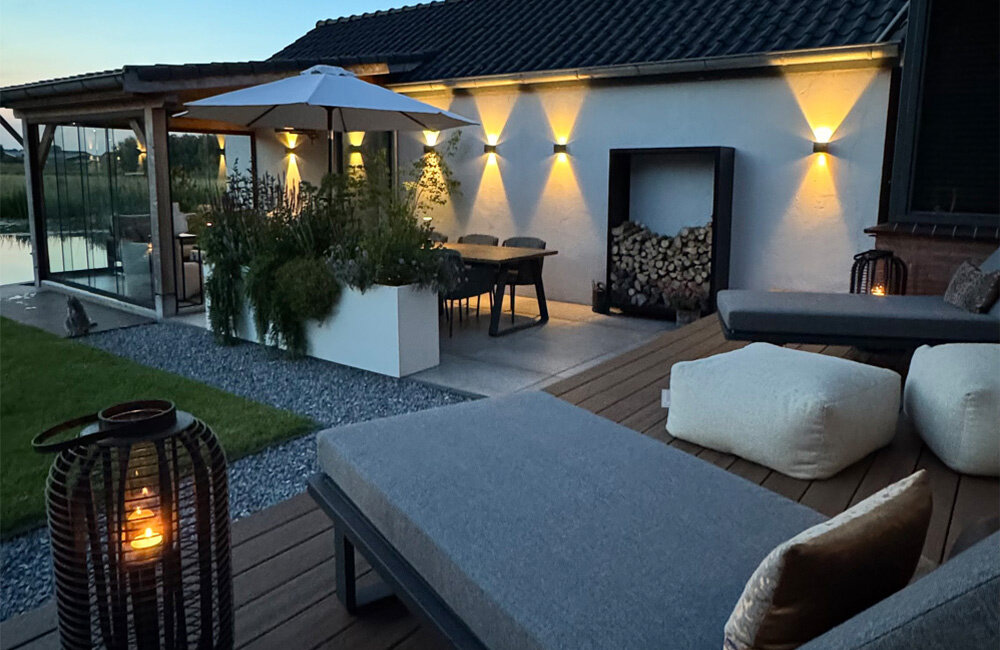 Buitenkijker: een chique tuin aan het water