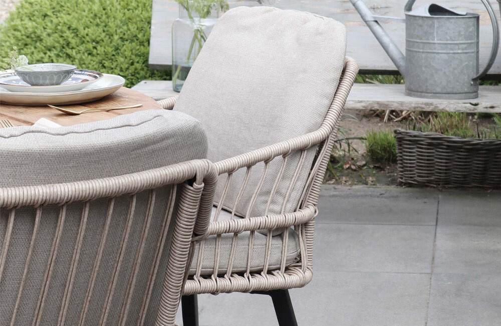 Comfort en stijl: dining tuinstoelen van 4 Seizoenen Tuinmeubelen