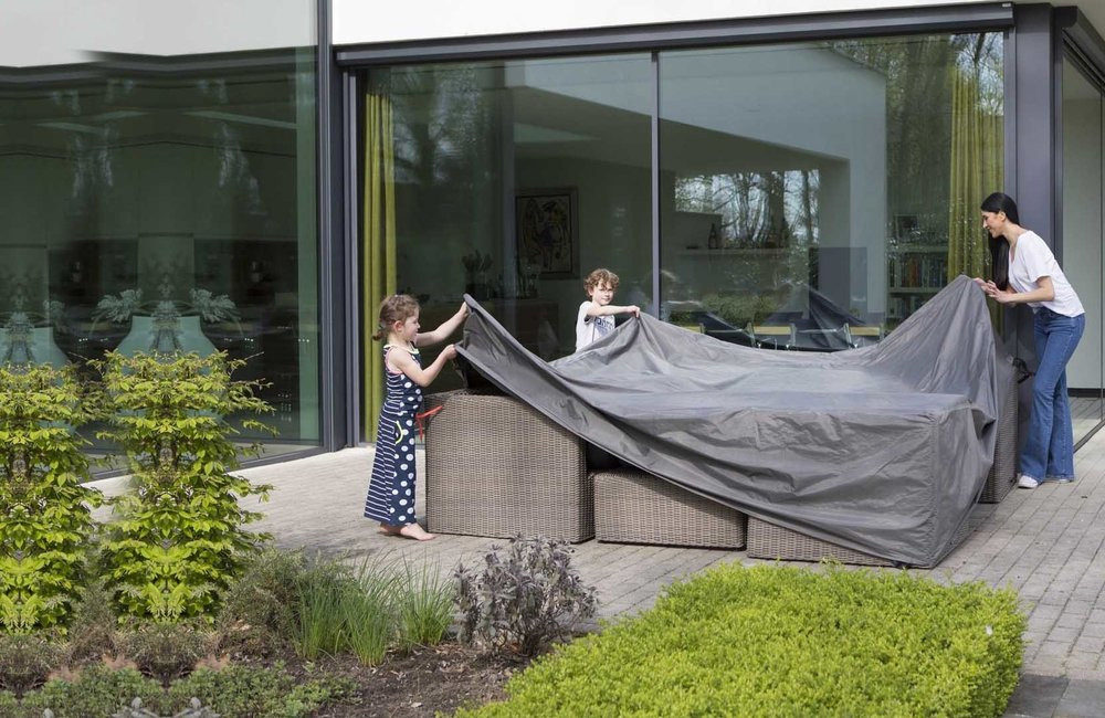 Een passende beschermhoes voor iedere tuinset