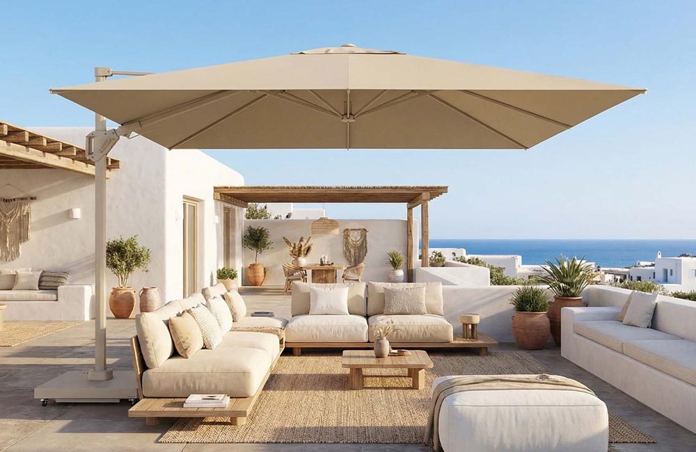 Nieuwe parasol kiezen? Tips en top 3 parasols voor jouw terras